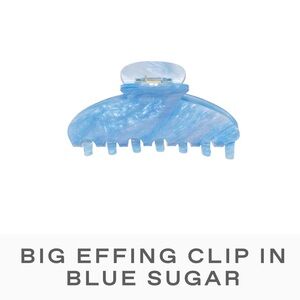 Emijay big effing clip in blue sugar